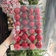 Hộp 24 trái châu 6cm nhiều màu trang trí noel