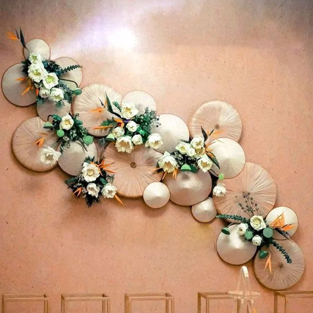 Nón Quai Thao Phụ Kiện Trang Trí Decor Tết Loại Đẹp, Đầy Đủ Kích Thước