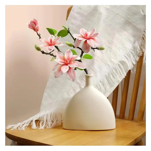 Cành hoa mộc lan kép nhiều màu trang trí