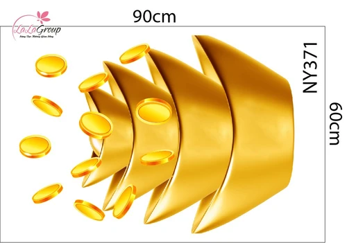 Combo Decal Trang Trí Tết Happy New Year 2026