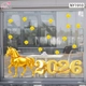Combo Decal Trang Trí Tết Bính Ngọ Rước Lộc 2026