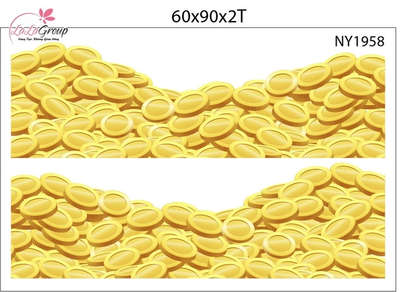 Combo Decal Trang Trí Tết Cây Thần Tài 2026