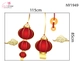 Decal Trang Trí Tết Lồng Đèn Đỏ Đón Năm Mới