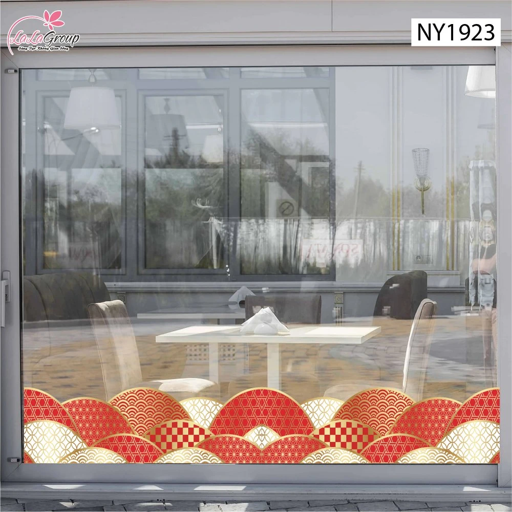 Decal Trang Trí Tết Mây Ngũ Sắc