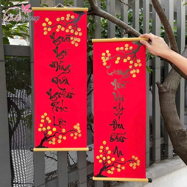 Combo cặp liễn câu đối giấy đỏ (ngẫu nhiên )