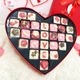 Hộp Socola tình yêu 27 viên 3D nổi cao cấp chữ love