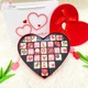 Hộp Socola tình yêu 27 viên 3D nổi cao cấp chữ love