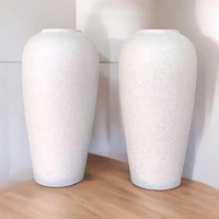 Bình Hoa Gốm Trắng Trang Nhã