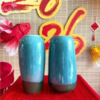 Bình Hoa Gốm Xanh Ngọc Thanh Mát