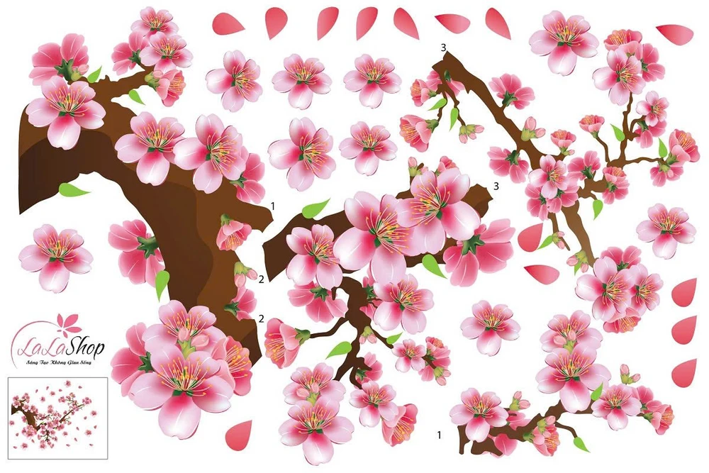 Combo Decal Trang Trí Tết Song Mã Đón Xuân 2026