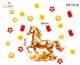 Decal Trang Trí Tết Tuấn Mã Phát Tài