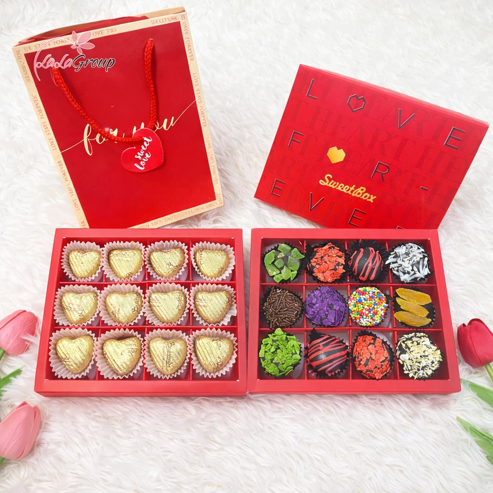 Hộp 12 viên socola ngọt ngào for you