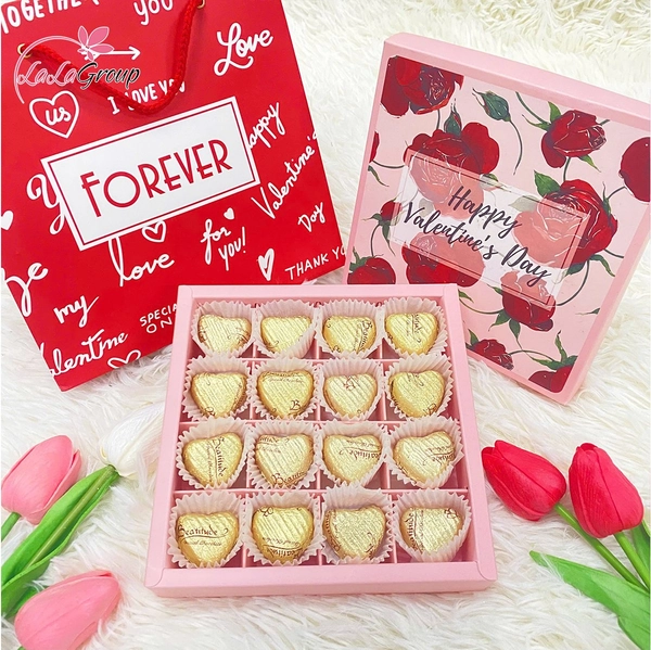 Hộp 16 viên socola ngọt ngào