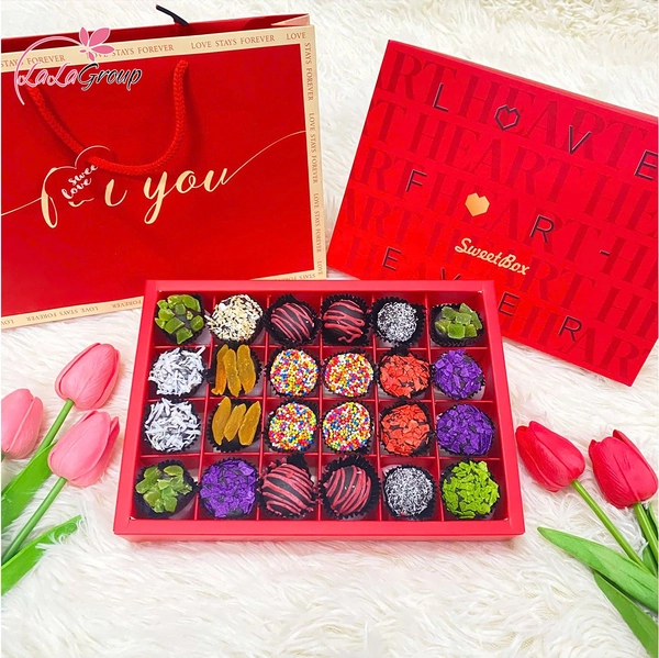 Hộp 24 viên socola ngọt ngào