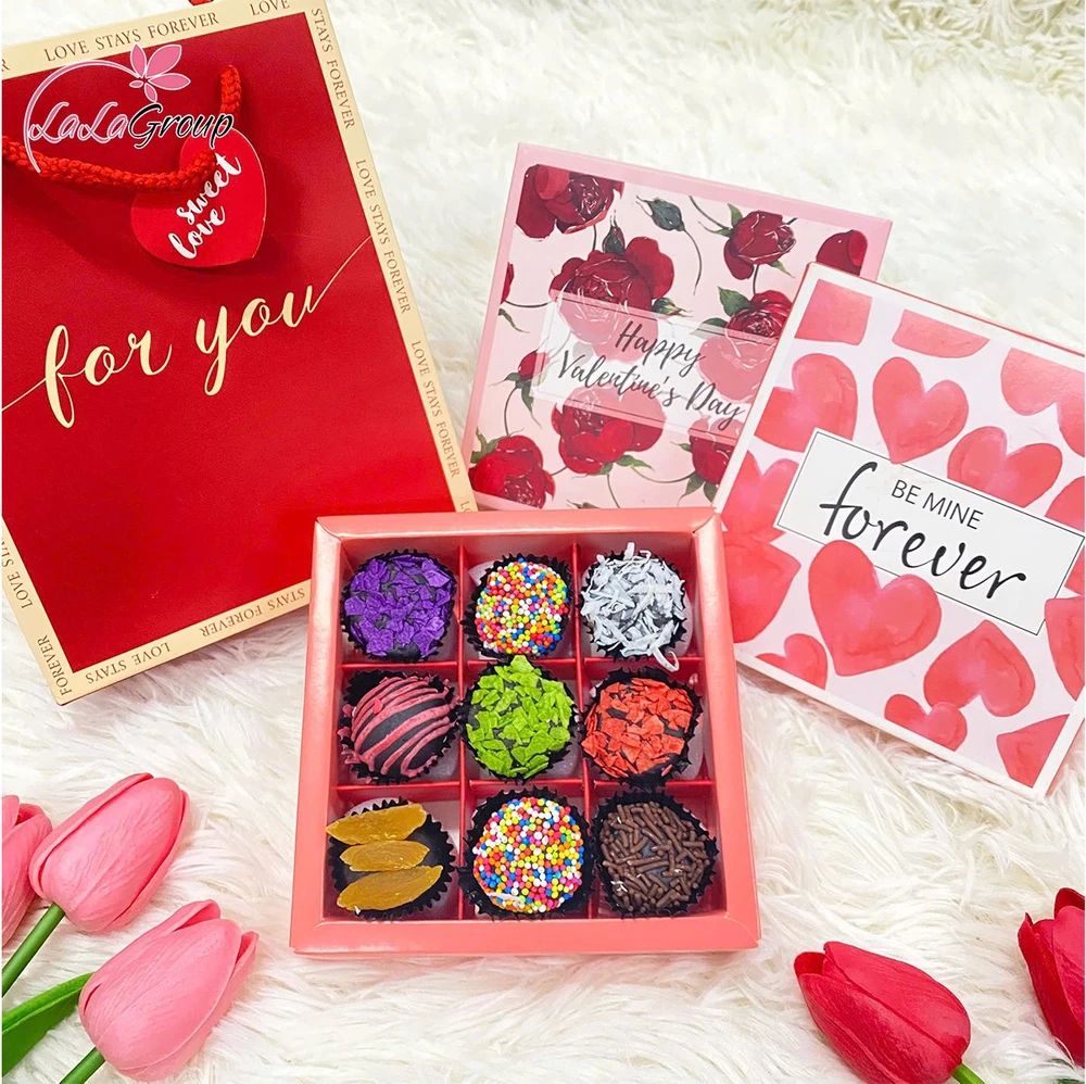 Hộp 9 viên socola ngọt ngào be mine forever