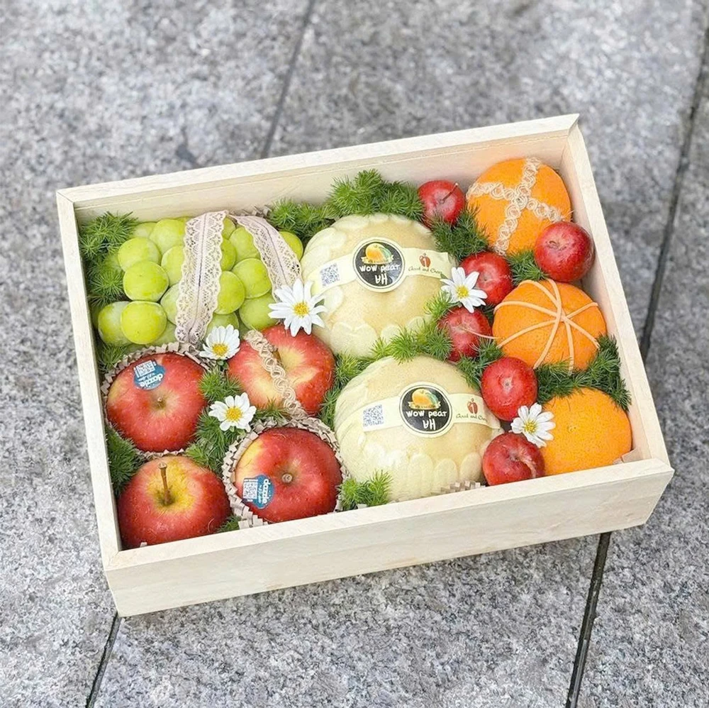 Hộp Quà Tặng Trái Cây Nhập Khẩu Cao Cấp Quà Tặng Yêu Thương