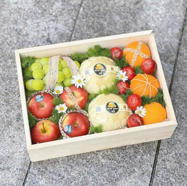 Hộp Quà Tặng Trái Cây Nhập Khẩu Cao Cấp Quà Tặng Yêu Thương