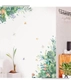 Decal dán tường lá xanh mẫu 14