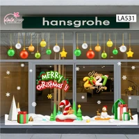 Combo Decal Trang Trí Noel Merry Christmas Cây Kẹo Khổng Lồ Và Những Hộp Quà
