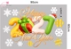 Combo Decal Trang Trí Noel Merry Christmas Cây Kẹo Khổng Lồ Và Những Hộp Quà