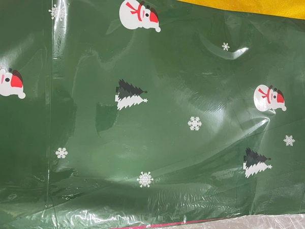 Set 5 Giấy Gói Quà 58x58cm giáng sinh Họa Tiết Merry Christmas mẫu 068