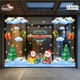 Combo Decal Trang Trí Noel Ông Già Noel Vui Nhộn Và Những Hộp Quà Xinh Xắn