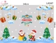 Combo Decal Trang Trí Noel Ông Già Noel Vui Nhộn Và Những Hộp Quà Xinh Xắn