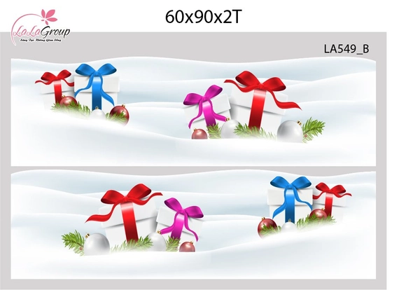 Combo Decal Trang Trí Noel Ông Già Noel Người Tuyết Và Ngôi Nhà Tuyết Xinh Xắn