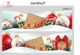Combo Decal Trang Trí Noel Ông Già Noel Cưỡi Tuần Lộc Và Người Tuyết Vui Nhộn