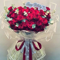 Bó Hoa Hồng Đỏ Thắm Lãng Mạn Quà Tặng Thay Lời Yêu Thương