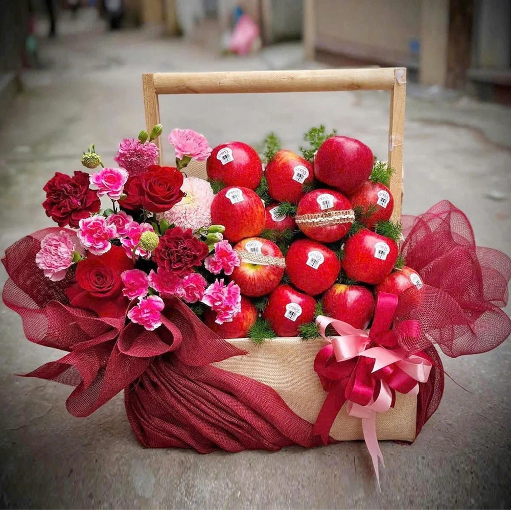 Giỏ táo Envy New Zealand Quà Tặng Cao Cấp Ý Nghĩa