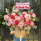 Giỏ Hoa Hồng Phấn Mix Cẩm Chướng Thời Thượng
