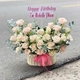 Giỏ Hoa Hồng Phấn Mix Baby Thanh Lịch