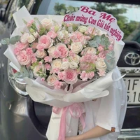 Bó Hoa Hồng Lạc Thần Ngọt Ngào