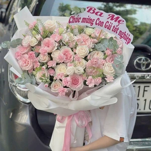 Bó Hoa Hồng Lạc Thần Ngọt Ngào