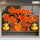 Decal Trang Trí Tết Happy New Year 2027 Tài Lộc