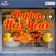 Decal Trang Trí Tết Happy New Year 2027 Tài Lộc