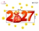 Decal Trang Trí Tết Đinh Mùi Tài Lộc 2027