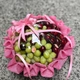 Giỏ Trái Cây Nho Xanh Và Cherry Nhập Khẩu Sang Trọng Tone Hồng