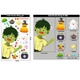 Combo 4 Tấm Decal 2 Mặt Trang Trí Halloween Thần Chết Đáng Yêu Vui Chơi Cùng Các Bạn