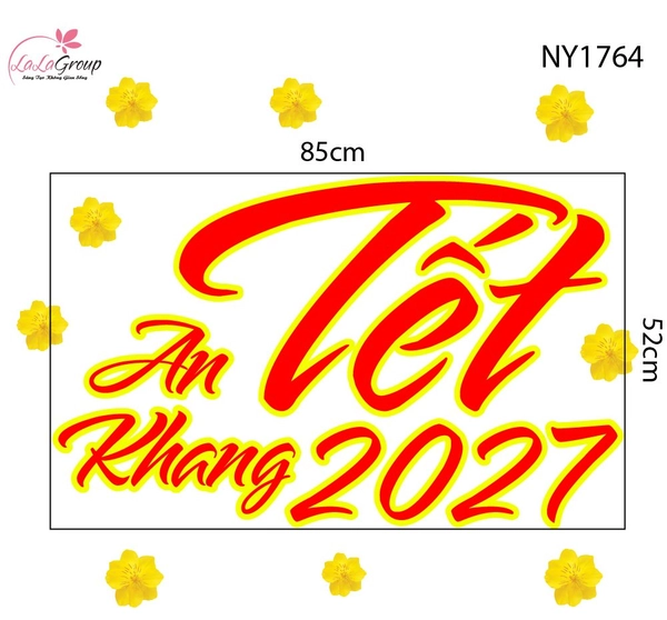 Decal Trang Trí Tết An Khang 2027