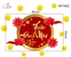 Decal Trang Trí Tết Xuân Đinh Mùi An Lạc Thịnh Vượng