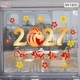 Decal Trang Trí Tết Chúc Mừng Năm Mới Đinh Mùi Phúc Lộc 2027