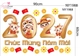 Decal Dán Kính Trang Trí Tết 2027 Chúc Mừng Năm Mới Tài Lộc Sung Túc