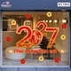 Decal Trang Trí Tết 2027 Chúc Mừng Năm Mới Phát Tài Phát Lộc