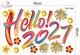 Decal Trang Trí Tết Hello 2027 Rực Rỡ Tân Xuân