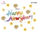 Decal Dán Kính Trang Trí Tết Happy New Year Khai Xuân Phát Tài