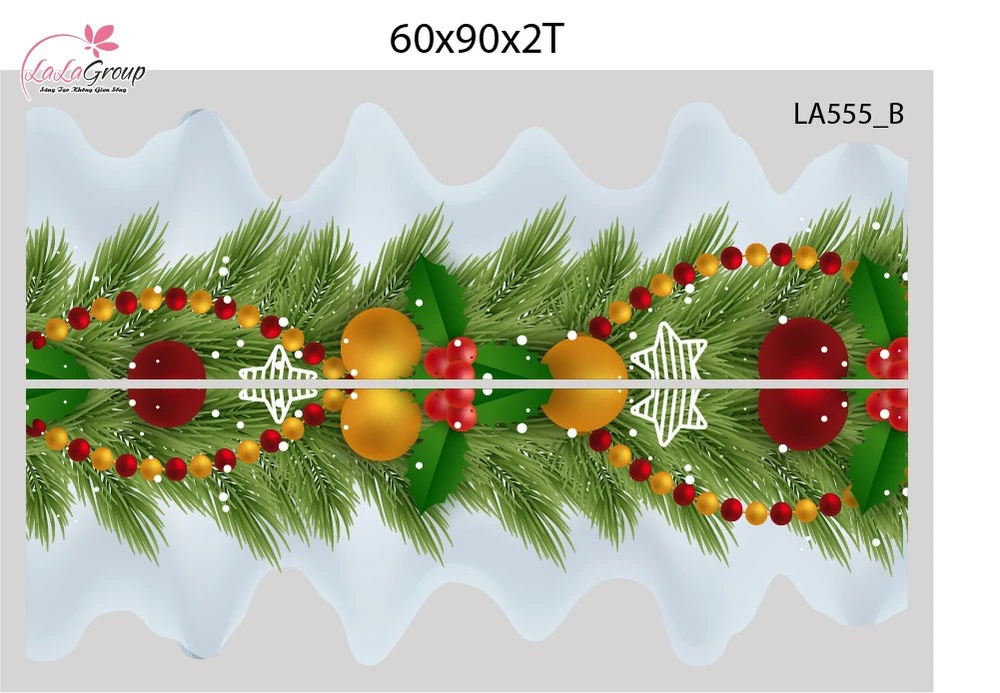 Combo Decal Trang Trí Noel Ông Già Noel Cưỡi Tuần Lộc Và Người Tuyết Trắng