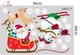 Combo Decal Trang Trí Noel Ông Già Noel Và Những Phần Quà Lung Linh