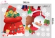 Combo Decal Trang Trí Noel Ông Già Noel Và Những Phần Quà Lung Linh